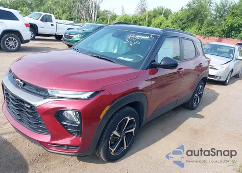 2023 Chevrolet Trailblazer Awd Rs z USA, uszkodzony, nr VIN KL79MUSL2PB167272